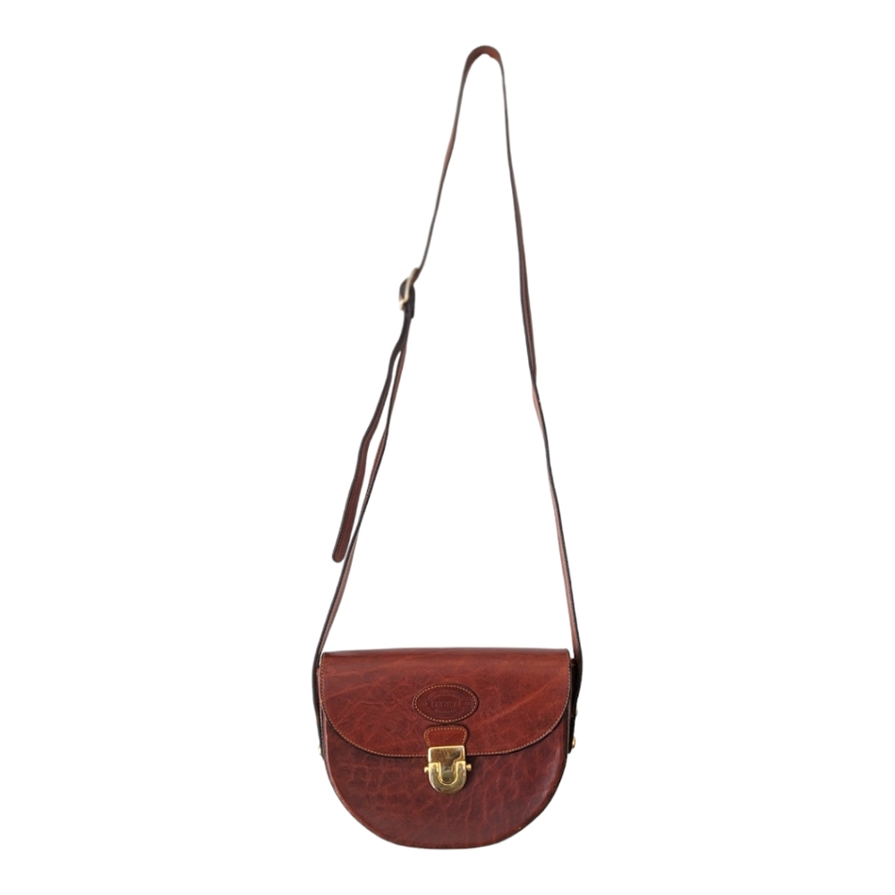 Oroton leather crossbody bag